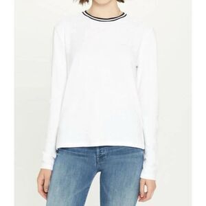Goldie Lewinter fine micro terry long-sleeve T-shirt Size M